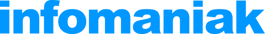 Logo Infomaniak, hébergeur de Dolibarr en ligne